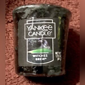 6 (6) votives Yankee Candle Witches' Brew Candle